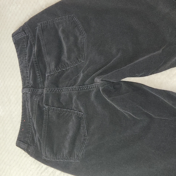 TALBOTS WOMENS BLACK CORDUROY JEANS  SIZE 6 - Picture 6 of 13